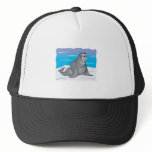 cute happy walrus hats