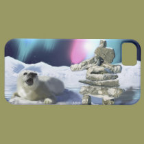 Cute Harp Seal Fantasy Art Wildlife Supporter casemate cases