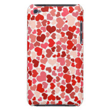Cute Hearts iPod Case-Mate Cases