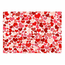 Cute Hearts Photo Cut Out