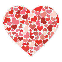 Cute Hearts Sticker