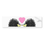 Cute Hedgehogs In Love