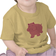 Cute Hippo T Shirts