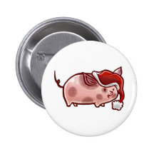Cute Holiday Pig Pin