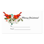 Cute Holidy Gift Tag Business Card