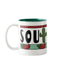 Cute Hot Red Chilli Peppers - American Southwest Mug