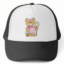 Cute House Cleaning Bear Mesh Hats
