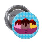 Cute Ice Cream Bowl Pin