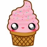 Cute Ice Cream photo sculptures