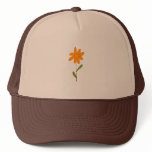 cute illustrations - flower hats
