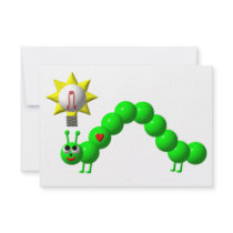 Cute Inchworm with an idea!