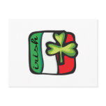 Cute, "Irish Flag" postcards