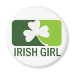 Cute Irish Girl magnets