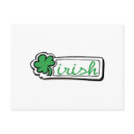 Cute, "Irish" Sign postcards