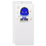 Cute Jellyfish Jamming rack cards