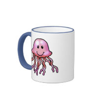 Cute jellyfish coffee mug