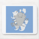 Cute Kawaii Ghost mousepads