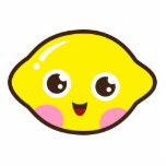 Cute kawaii lemon photo sculpture photo sculptures