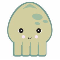 cute kawaii squid photo cutouts