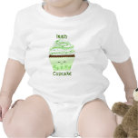 Cute kawaii St Patricks day cupcake Shirts