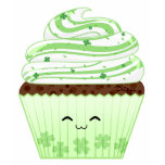 Cute kawaii St Patricks day cupcake t-shirts