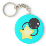 Cute Kawaii star mite keychains