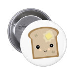 cute kawaii toast pins