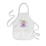 Cute Kids Angel Apron for Crafts or Cooking