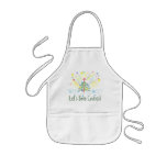 Cute Kids Christmas Apron for Cookie Baking