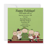 Cute Kids Christmas Party Invitation