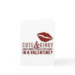 Cute & Kinky Valentine Lips Cards