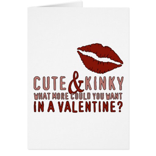 Cute & Kinky Valentine Lips Cards