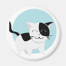 Cute Kitten Refrigerator Magnet