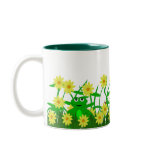 Cute Kitty and Froggy Friend Mug