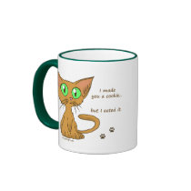 Cute Kitty Ate Your Cookie Coffee Mug