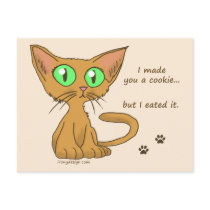 Cute Kitty Ate Your Cookie
