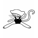 cute kitty doll black t-shirts