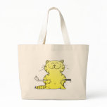 Cute Kitty Golfer Tote Bags