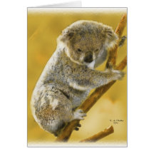 Cute...Koala Bear...Card!