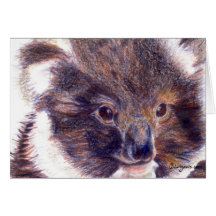 Cute Koala Bear Thank You Cards / Notecards