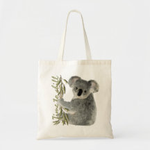 Cute Koala Tote Bags