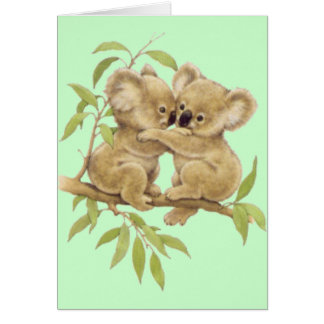 Koala Bear Cards, Photo Card Templates, Invitations &amp; More
