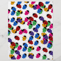 Cute Lady Bug Design Full Color Flyer