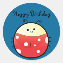 Cute Ladybird Sticker