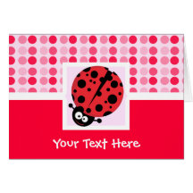 Cute Ladybug Cards