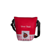 Cute Ladybug Courier Bag