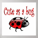 Cute Ladybug Posters