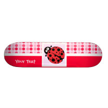 Cute Ladybug Skate Board Decks