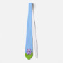 Cute Lavender Hippo Neck Tie