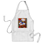 Cute Le Cafe Pug Chef Aprons